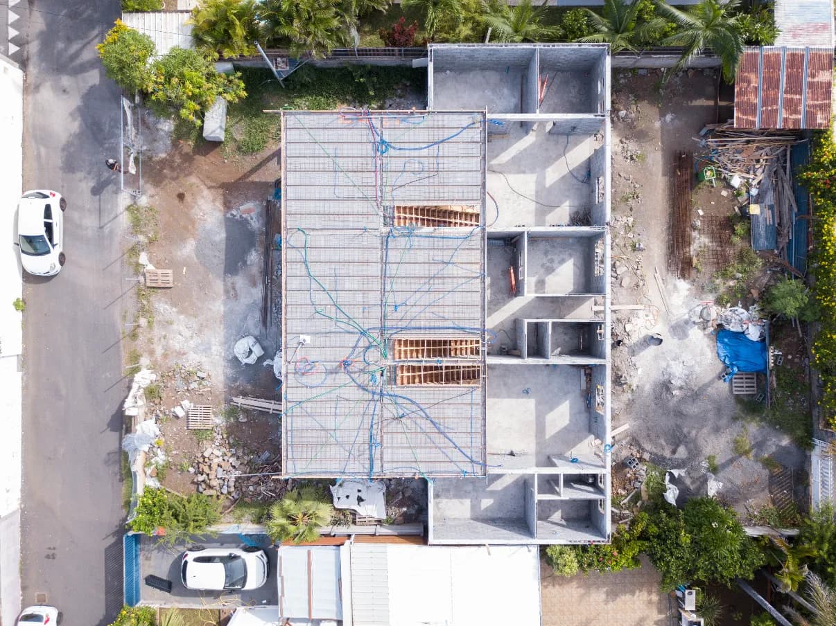 Cap Rouge — 3 maisons mitoyennes, Étang-Salé les Bains
